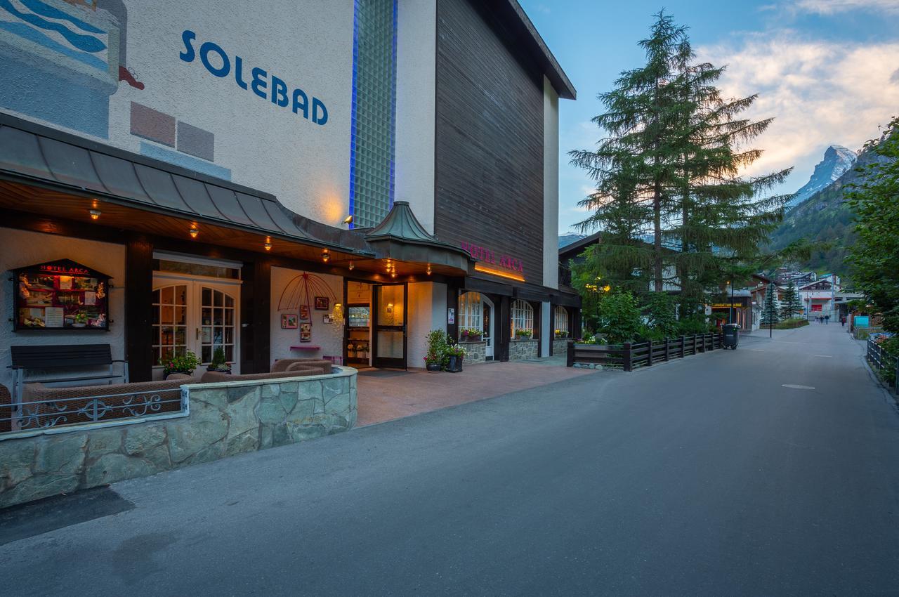 Hotel Arca Solebad & Spa Zermatt Exterior foto